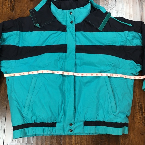 DASH Lifes Aventures Youth Large 14/16 Down Ski Jacket VINTAGE Coat 80s/90s - Picture 7 of 12